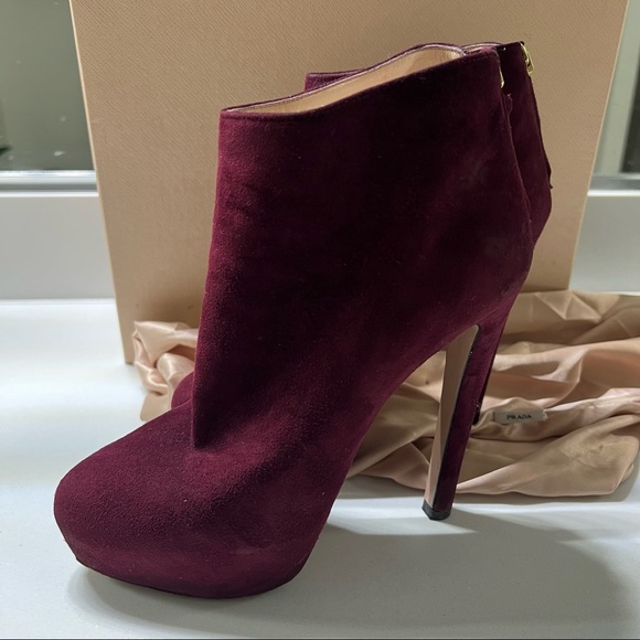 Pre-owned Prada ankle boots size 38 - Picture 2 of 10